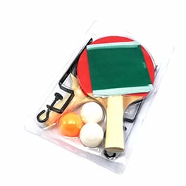 Set Ping Pong 2 paletas + 3 pelotas + red + soporte